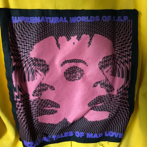 Division of Labor Yellow Patch Hoodie - Picture 4 of 5